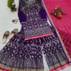 Vardan Ethnic Qrc 261 Georgette Wholesale Pakistani Party Wear Salwar Suit